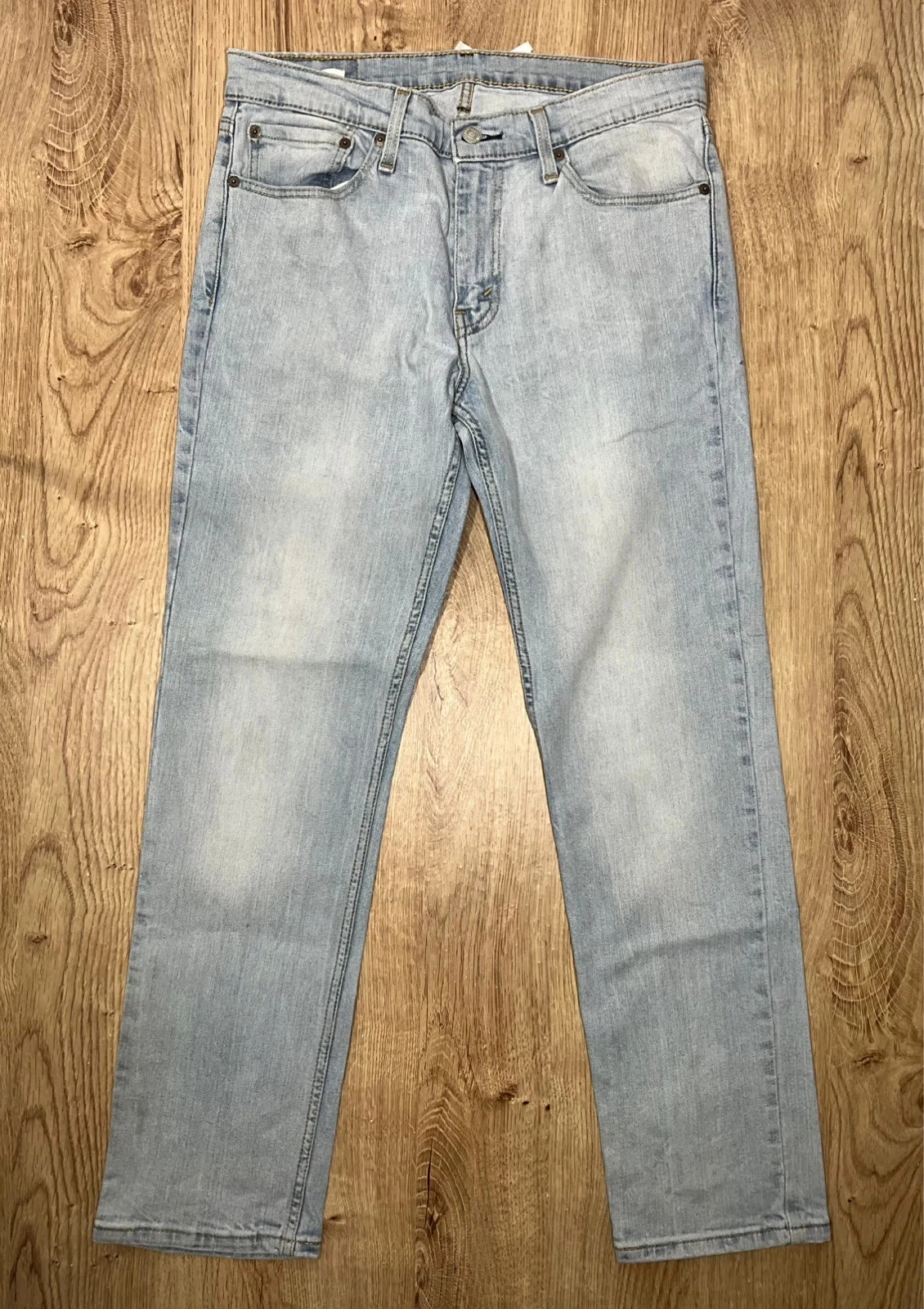 Jean Levi’s Homme Slim W32 L30 Vintage 99% Coton Bleu Clair  Lvh 213 – photo 2